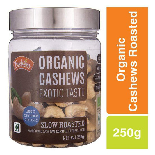 Organic Roasted Cashews (250g) 550