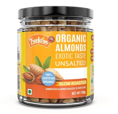 Organic Roasted Almonds (250g)