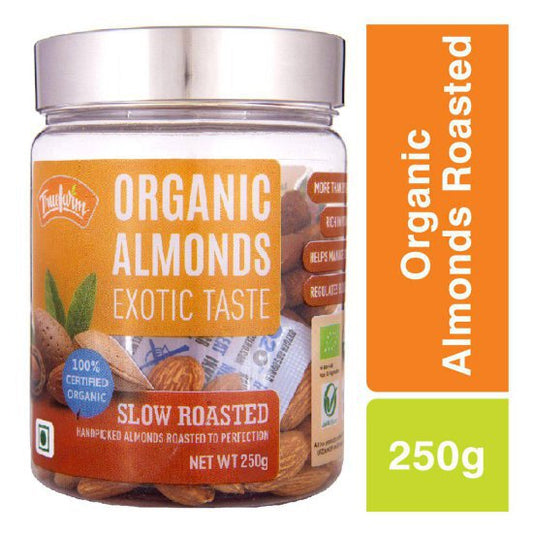 Organic Roasted Almonds (250g) 550