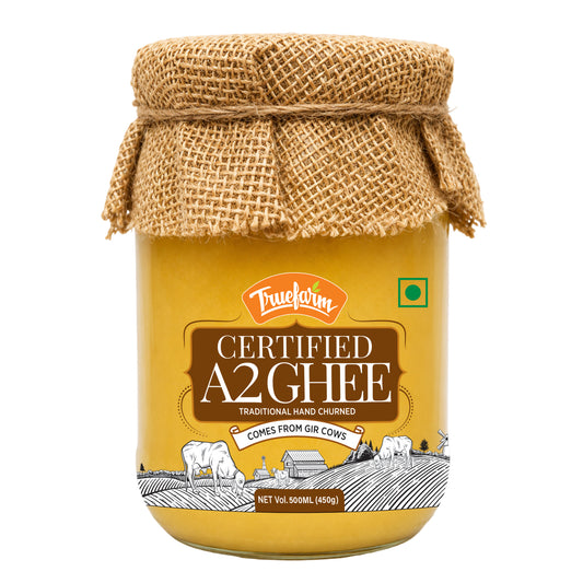 Certified A2 Ghee (500ml), Shuddh Desi Gir Cow Ghee 2000