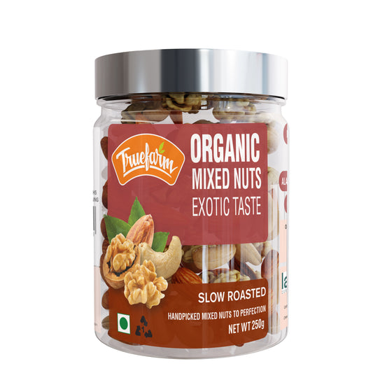 Organic Roasted Mixed Nuts 4096