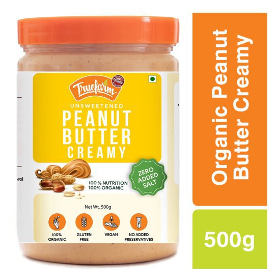 Organic Peanut Butter (Creamy) (500g)