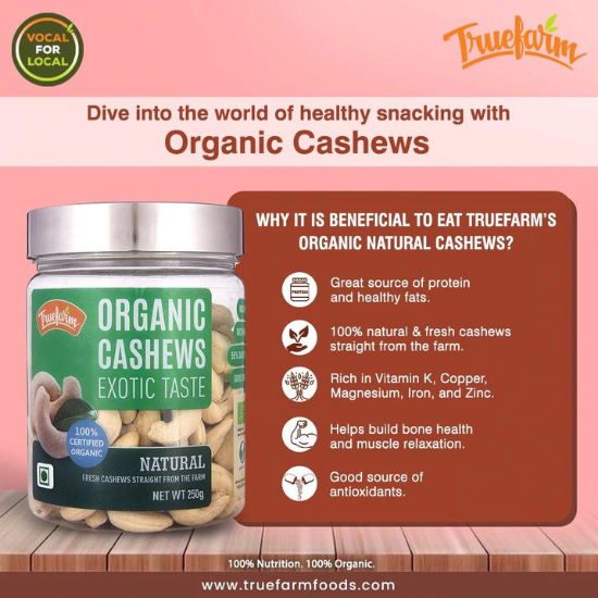 Organic Natural Cashews